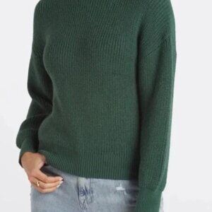 NWT Staccato Green Crew Neck Sweater: 1x